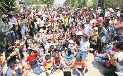 Sheinbaum celebra a los niños en diversas alcaldías