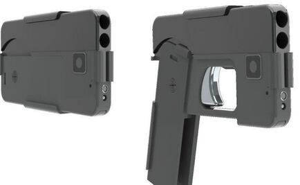 Pistola con forma de smartphone saldrá a la venta en EU