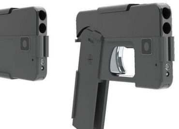 Pistola con forma de smartphone saldrá a la venta en EU
