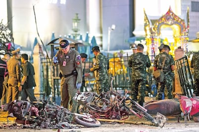 Fuerte explosión en la capital de Tailandia deja 22 muertos