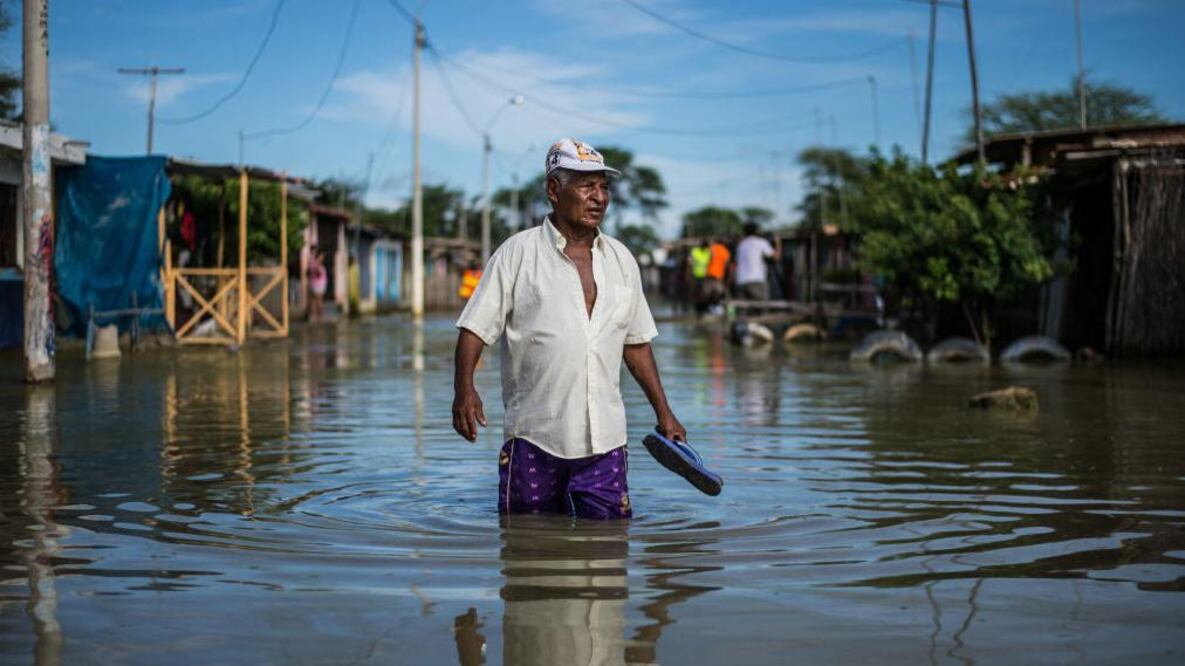 Las fuertes lluvias empezaron el miércoles pasado y han afectado a varias personas y viviendas. Foro: Archivo