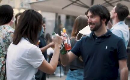 "Un apretón de manos y todo volverá a pararse", advierte campaña en Italia