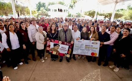 Entregan Beca Rita Cetina Gutiérrez a 222 alumnos de Navolato, Sinaloa; beneficiará a 137 mil estudiantes