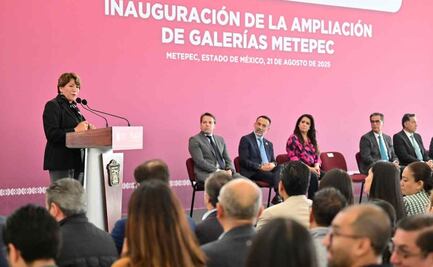 Delfina Gómez inaugura extensión de la Plaza Galerías Metepec; destaca a Edomex como líder en generación de empleos