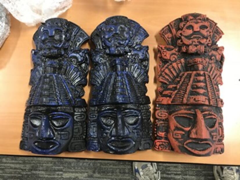 Cae red en California que usaba figuras aztecas para traficar droga