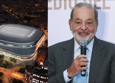 El empresario mexicano Carlos Slim se encuentra detrás de la remodelación del Santiago Bernabéu