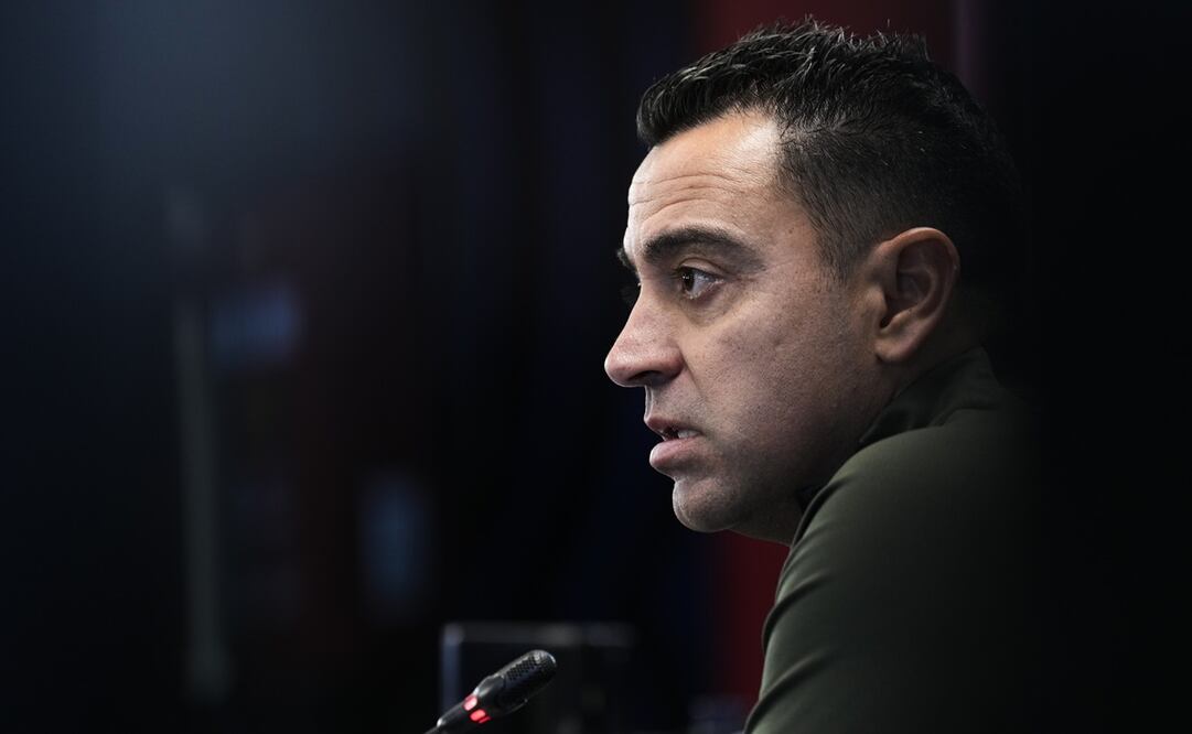 Xavi Hernández en rueda de prensa - Foto: EFE