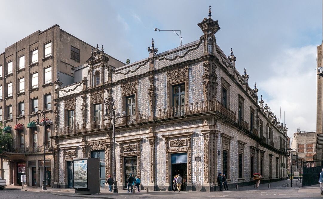 Casa de Los Azulejos en la Ciudad de México. Foto: Wikimedia Commons/ Thomas Ledl 