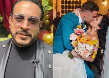 Luis Fernando Peña aclara su ausencia en la boda de Martha Higareda: "¿Cómo ver que se casa con otro?"