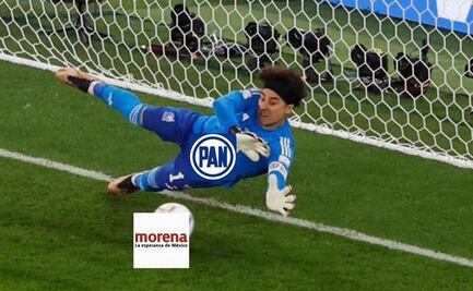 "¡Atajadón en el 2024!" PAN usa imagen de Memo Ochoa de cara a la elección
