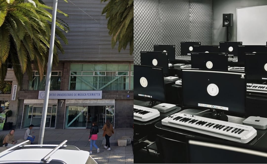 Así es Fermatta, escuela de música en CDMX que fue desalojada. Foto: Fermatta y Captura de pantalla