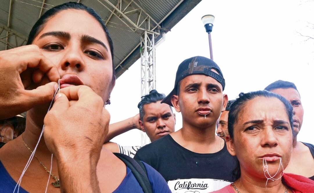 Migrantes. Foto: María de Jesús Peters. EL UNIVERSAL