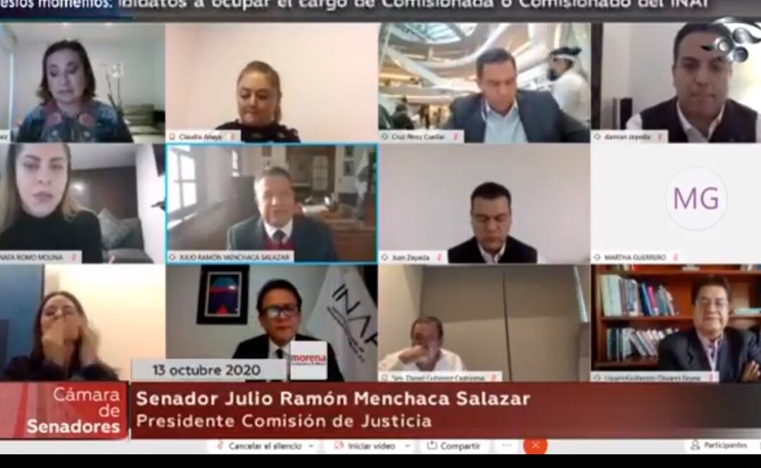 Captura de pantalla @canaldelcongreso