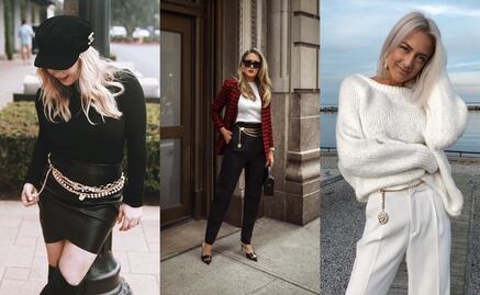 Cinturones de cadena, la nueva tendencia que amarás