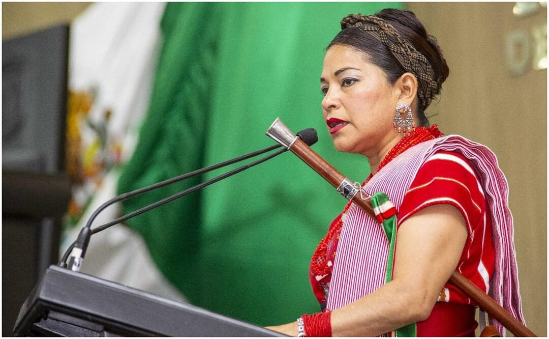 La exdiputada local de Chiapas, Cecilia López Sánchez, declaró que ha sufrido dos atentados en su contra (23/11/2024). Foto: Facebook (@Cecilia López Sánchez)