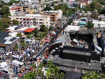 República Dominicana descarta encontrar más sobrevivientes de discoteca Jet Set; trabaja en recuperar cuerpos de desaparecidos