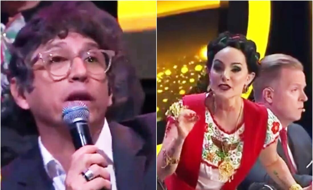 Héctor Martínez, director de "La Academia ", y Lolita Cortés disintieron anoche.
Fotos: X