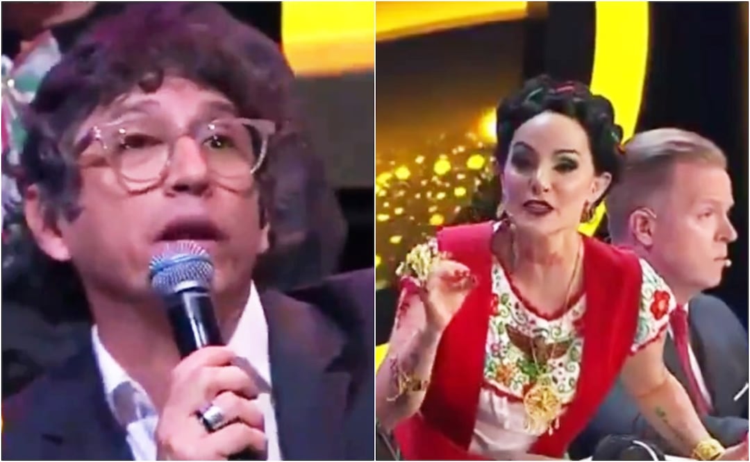 Héctor Martínez, director de "La Academia ", y Lolita Cortés disintieron anoche.
Fotos: X