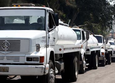 En Azcapotzalco ofrecerán servicio de pipas por reducción en suministro de agua