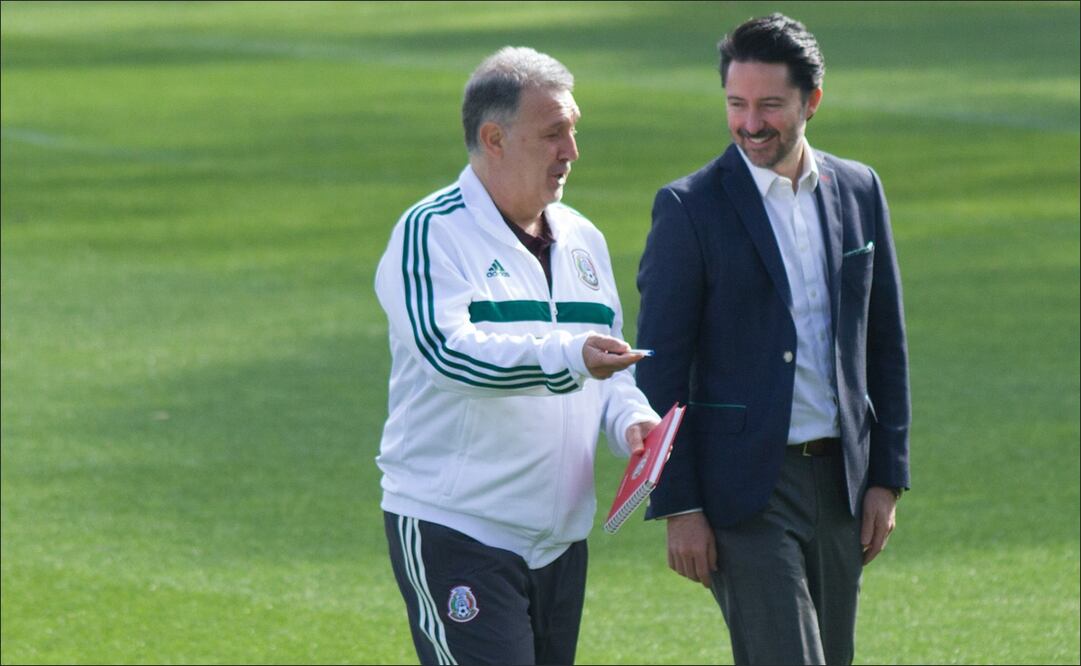 Gerardo Martino y Yon de Luisa. Foto: Imago 7