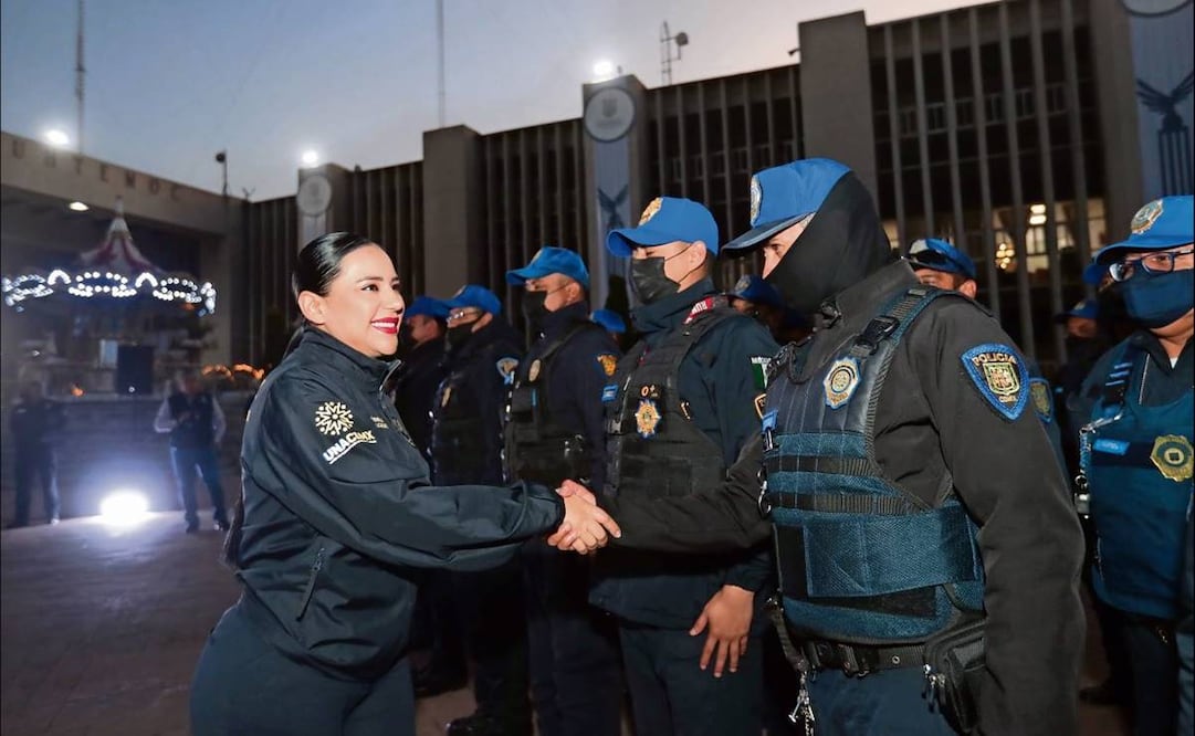 La alcaldía presentó 30 nuevas patrullas y 13 motopatrullas.Foto: Francisco Rodríguez/EL UNIVERSAL