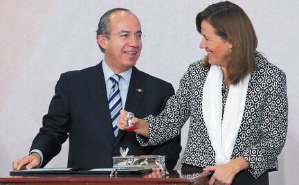 Acusan Margarita y Calderón “presiones” de Presidencia para frenar su partido