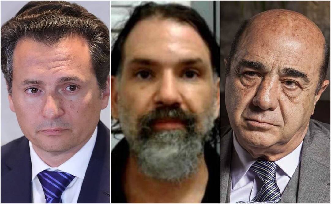 Emilio Lozoya, Christian Von Roehrich y Murillo Karam. Foto: EL UNIVERSAL