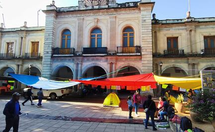 Maestros de educación indígena del SNTE inician paro laboral de 48 horas en Oaxaca