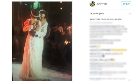 Zuria comparte emotiva foto con Gonzalo Vega