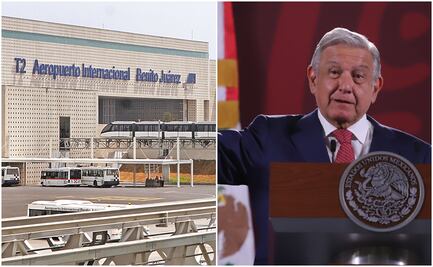 AMLO explica porqué el gobierno de Sheinbaum reforzará la Terminal 2 del AICM y no los ingenieros militares