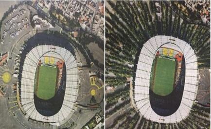 Proyectan plantar árboles en estacionamientos del Estadio Azteca y Olímpico Universitario