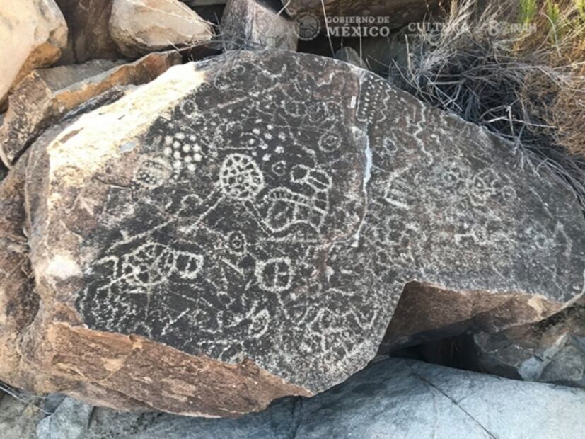 Descubren decenas de pinturas rupestres en Baja California