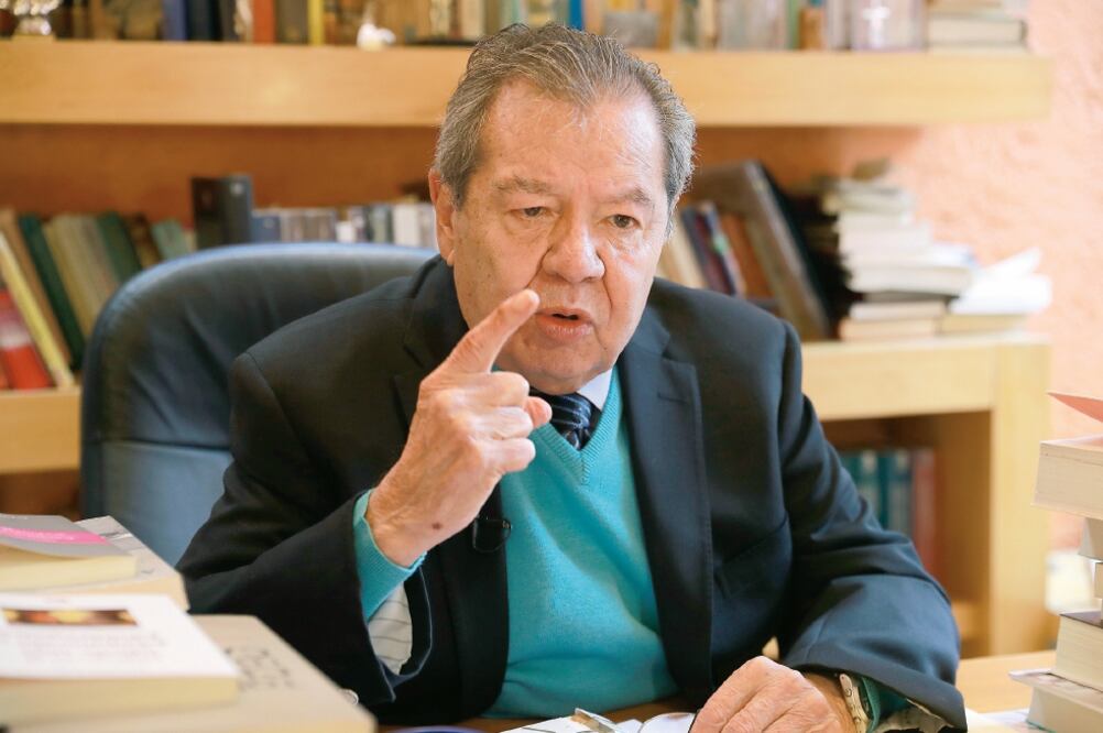 Porfirio Muñoz Ledo Ex constituyente de la CDMX y ex embajador ante la Unión Europea (IRVIN OLIVARES. EL UNIVERSAL)