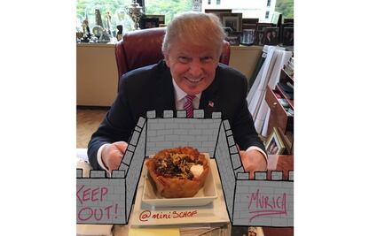 Las redes se burlan del "taco" de Trump