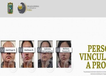 Vinculan a cuatro por delitos contra la salud en Puebla; descartan parentesco entre uno de los detenidos y exgobernador