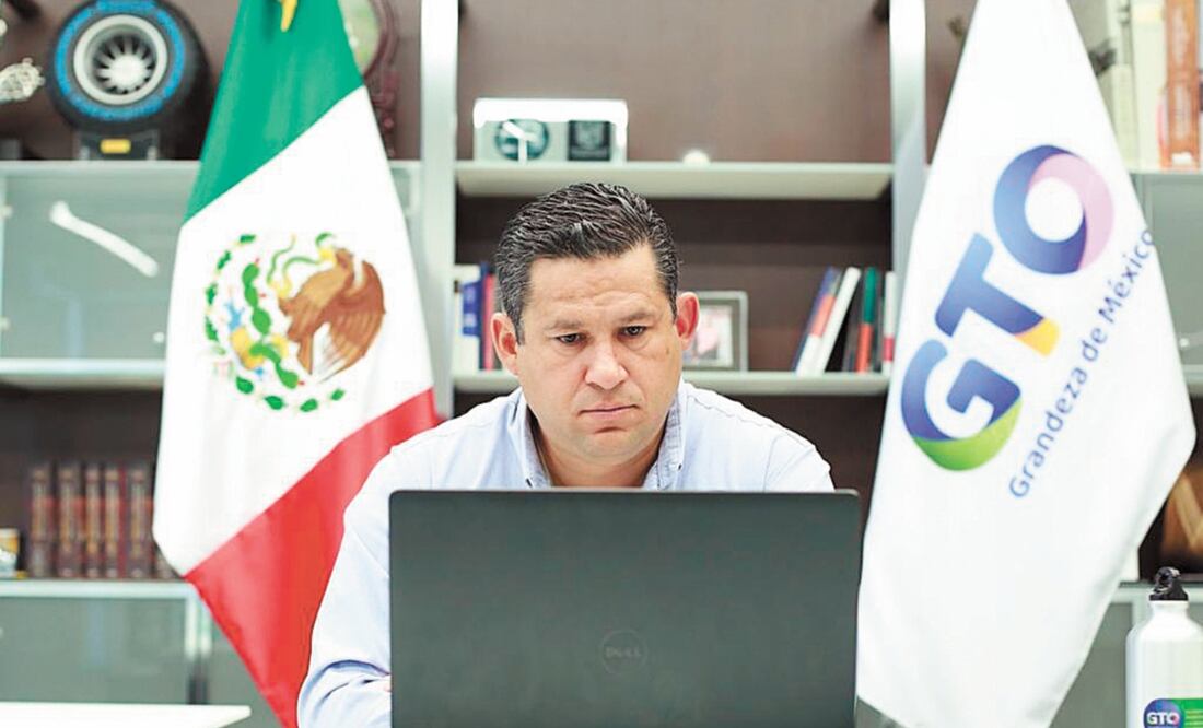 Diego Sinhue Rodríguez dialogó virtualmente con empresarios, a quienes reconoció el esfuerzo ante la crisis económica por la contingencia sanitaria.