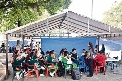 Toman clases “en la Enrique González a los cuatro vientos”