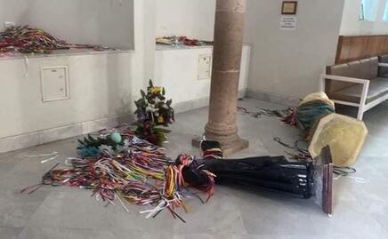 Arquidiócesis expresa preocupación y tristeza por vandalismo en iglesia de Santa María de Magdalena en Sonora