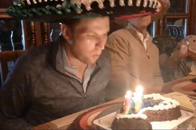 Eric Trump celebra su cumpleaños "a la mexicana"