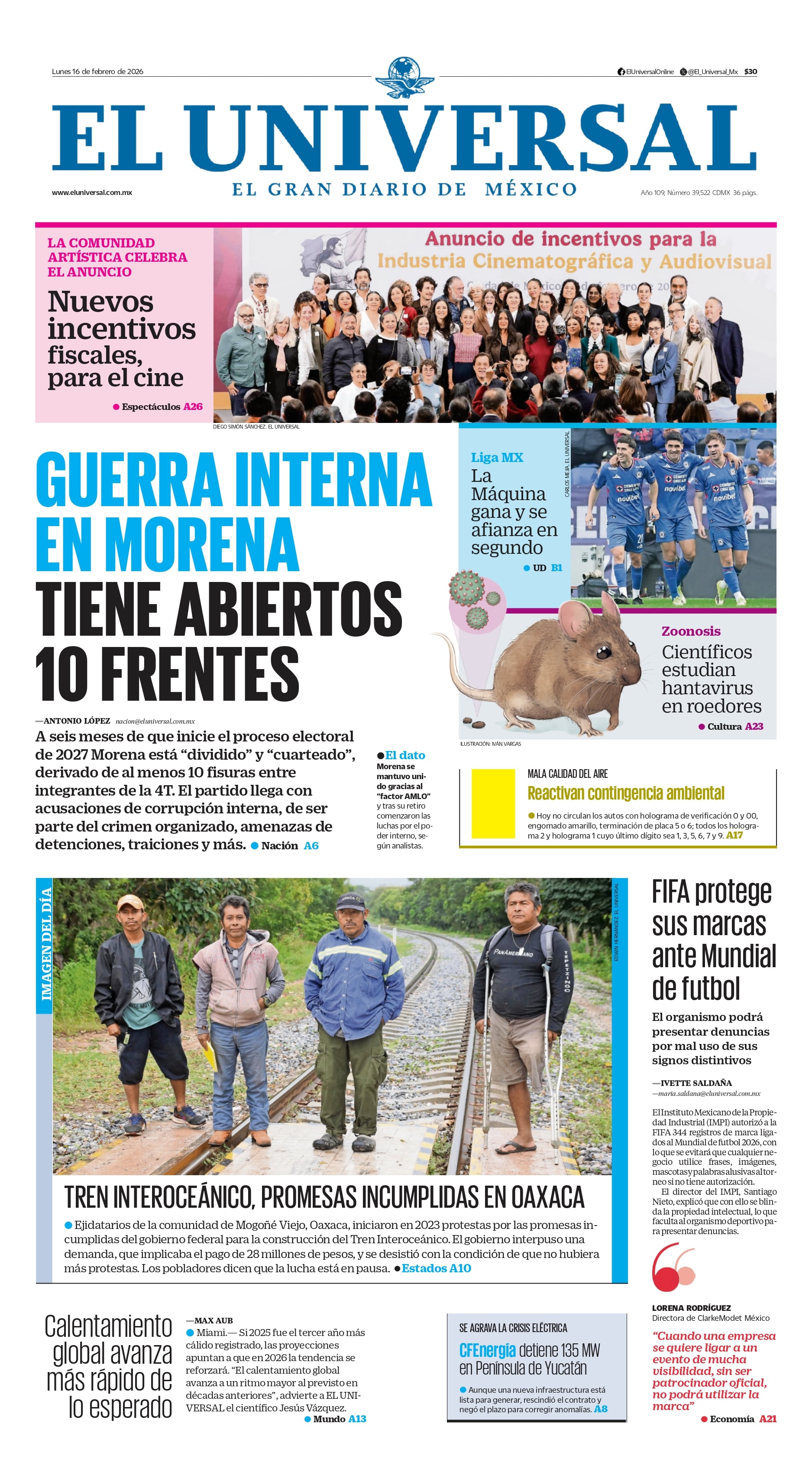 Portada impresa