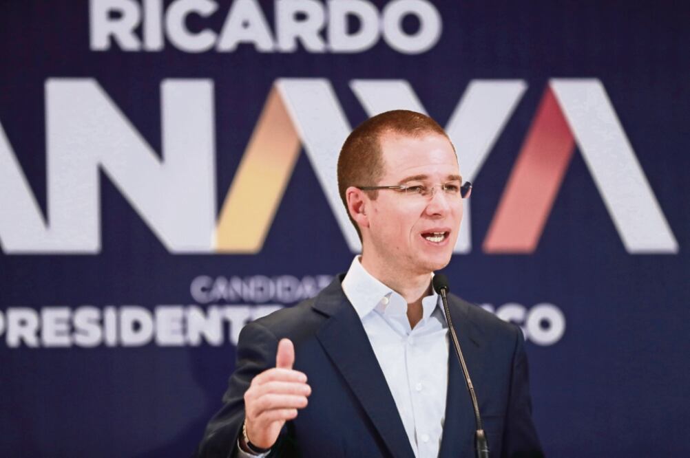 Ricardo Anaya, candidato presidencial del PAN, aseguró que la sociedad mexicana no debe “resignarse” a que la corrupción sea un eterno problema. Foto: ALEJANDRA LEYVA. EL UNIVERSAL
