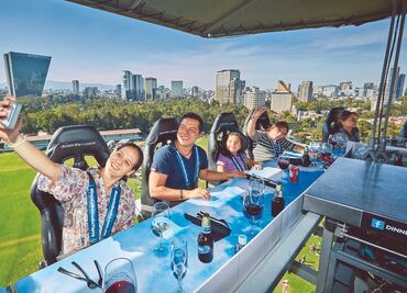 Dinner in the Sky está en CDMX. Fechas y costo de boletos