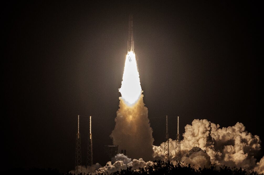 La empresa Astrobotic informó que el módulo lunar sufrió una pérdida crítica de propelente. Foto: EFE / Cristobal Herrera-Ulashkevich