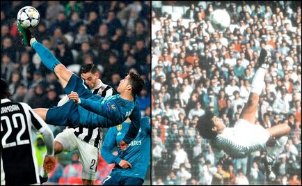 La chilena perfecta de Hugo y Cristiano