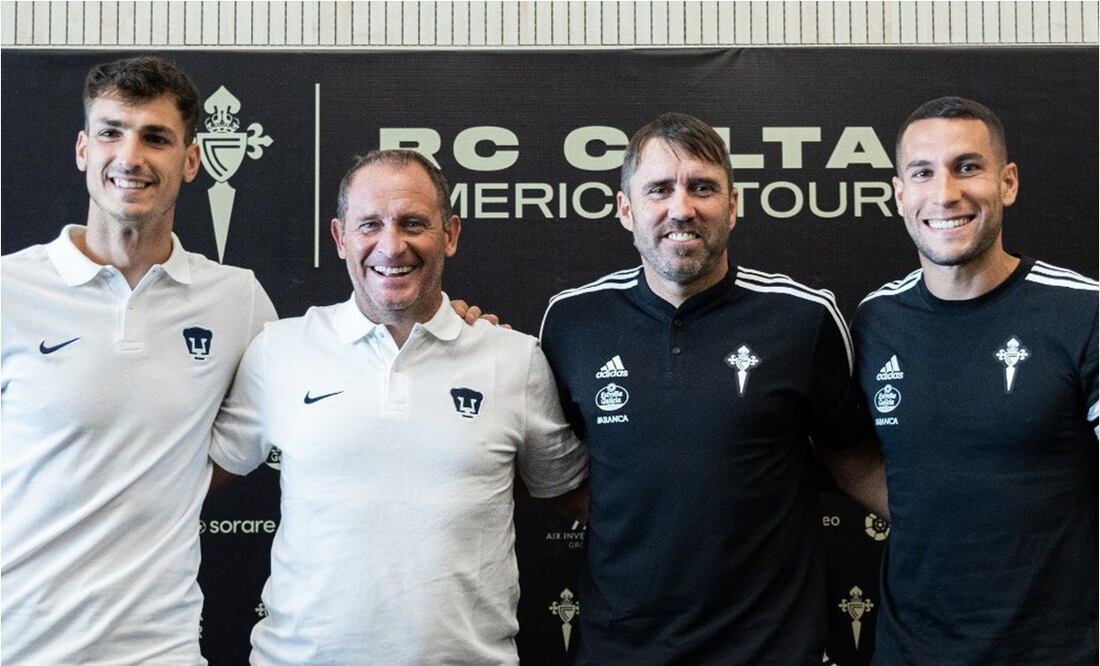 Celta de Vigo, sin zapatos y uniformes para enfrentar a los Pumas / FOTO: Twitter: @RCCelta