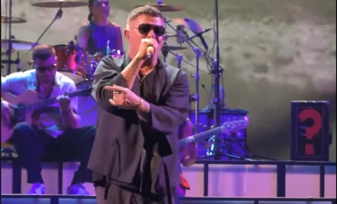 Alejandro Sanz durante su concierto en el Auditorio Nacional. Foto: Auditorio Nacional.