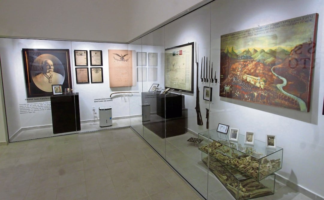 En las vitrinas del museo se puede observar armamento, vestidos de la época, fotografías, restos de soldados austriacos caídos en esta región y documentos de guerra. Foto: Omar Contreras