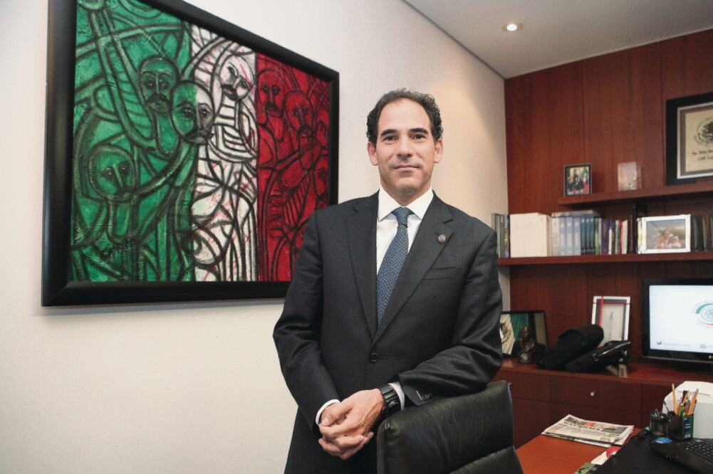 Pablo Escudero (PVEM) es presidente del Senado de la República y también legislador por la Ciudad de México (ARCHIVO EL UNIVERSAL)