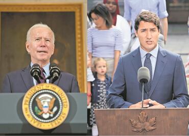 Trudeau y Biden se reúnen en Ottawa para tratar las crisis de Ucrania y Haití
