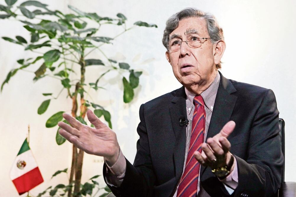 Cuauhtémoc Cárdenas afirmó que mediante la unión de las fuerzas democráticas, de izquierda y progresistas se podría vencer al sistema actual (ARCHIVO EL UNIVERSAL)